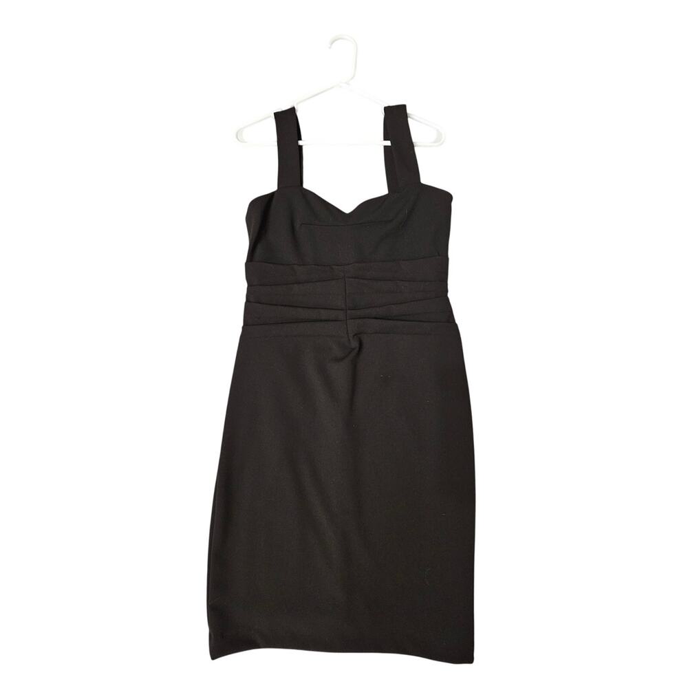 Vintage-Style Black Sweetheart Neckline Dress – Spaghetti Strap Midi/Mini